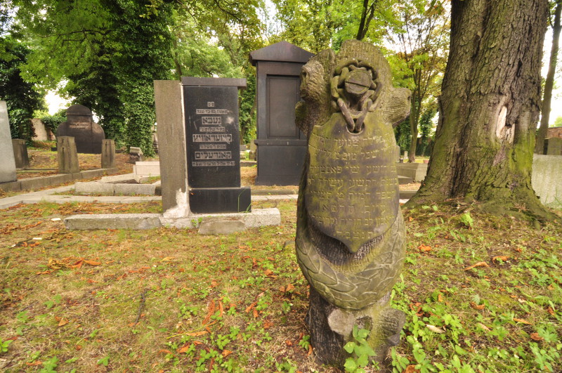 Cmentarz żydowski - fotka